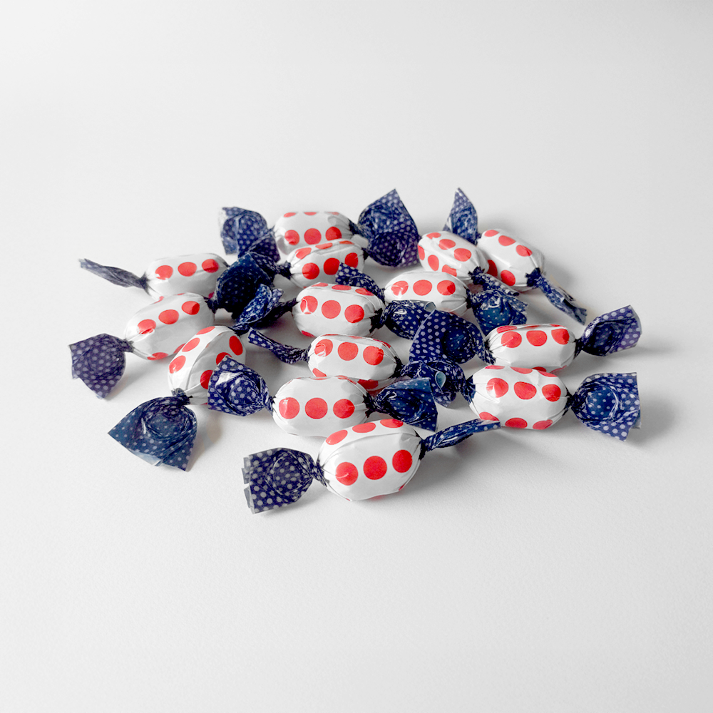 Karameller Hallon/Lakrits