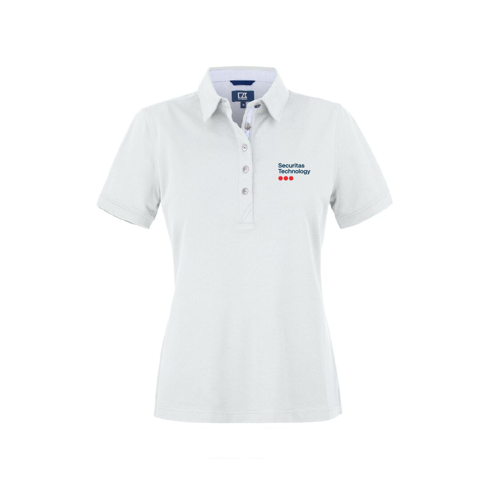 Advantage Premium Polo Ladies White